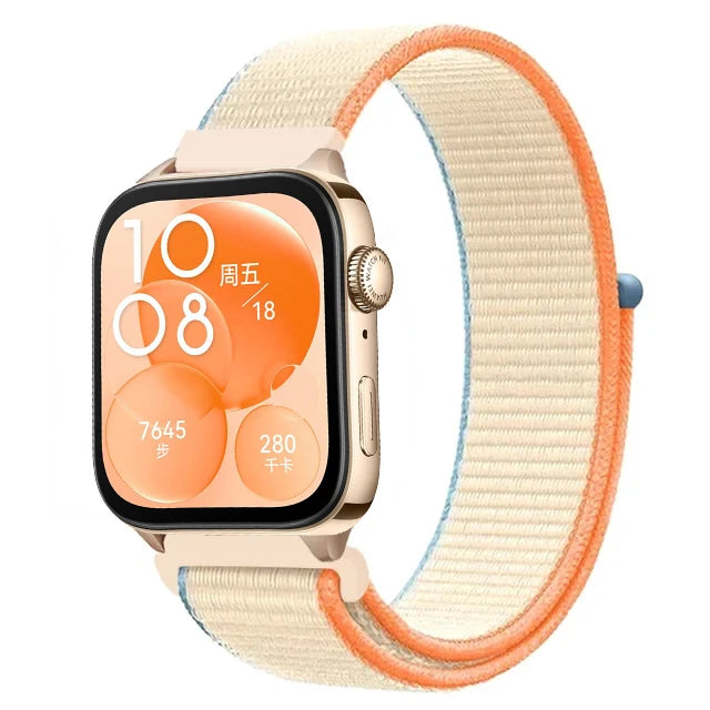 Nylon Loop Strap For Huawei Watch Fit 5/4/3 Sport Breathable Replacement Bracelet Wristband Huawei Watch Fit 4 5 Pro Accessories