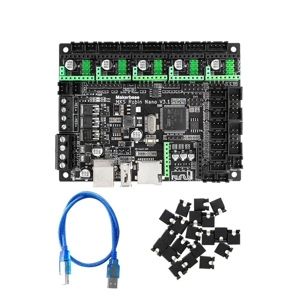 Makerbase MKS Robin Nano V3.1 Control Board 3D Printer Motherboard TS35 TFT Touch Screen/WIFI Module Suitable for A4988 TMC2209