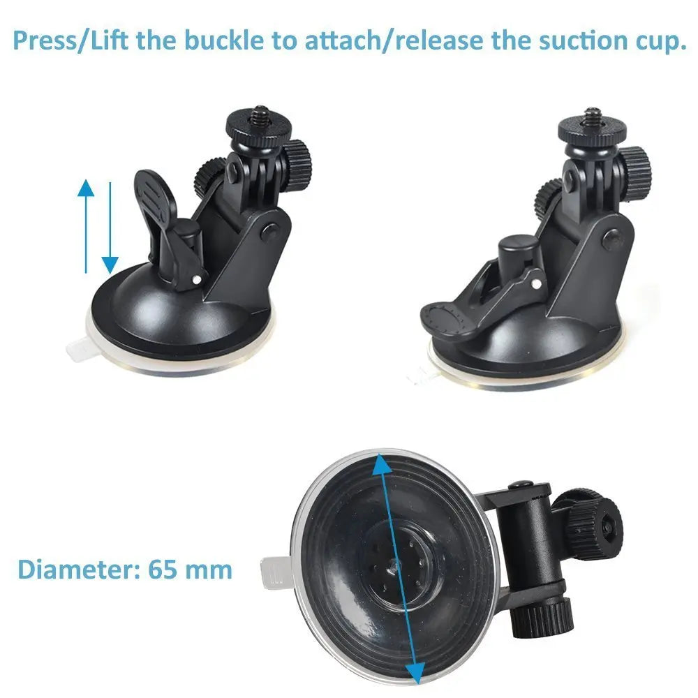 Suction Cup For Gopro Accessories Action Camera Action Cam Accessories For Car Mount Glass Monopod Holder Holding