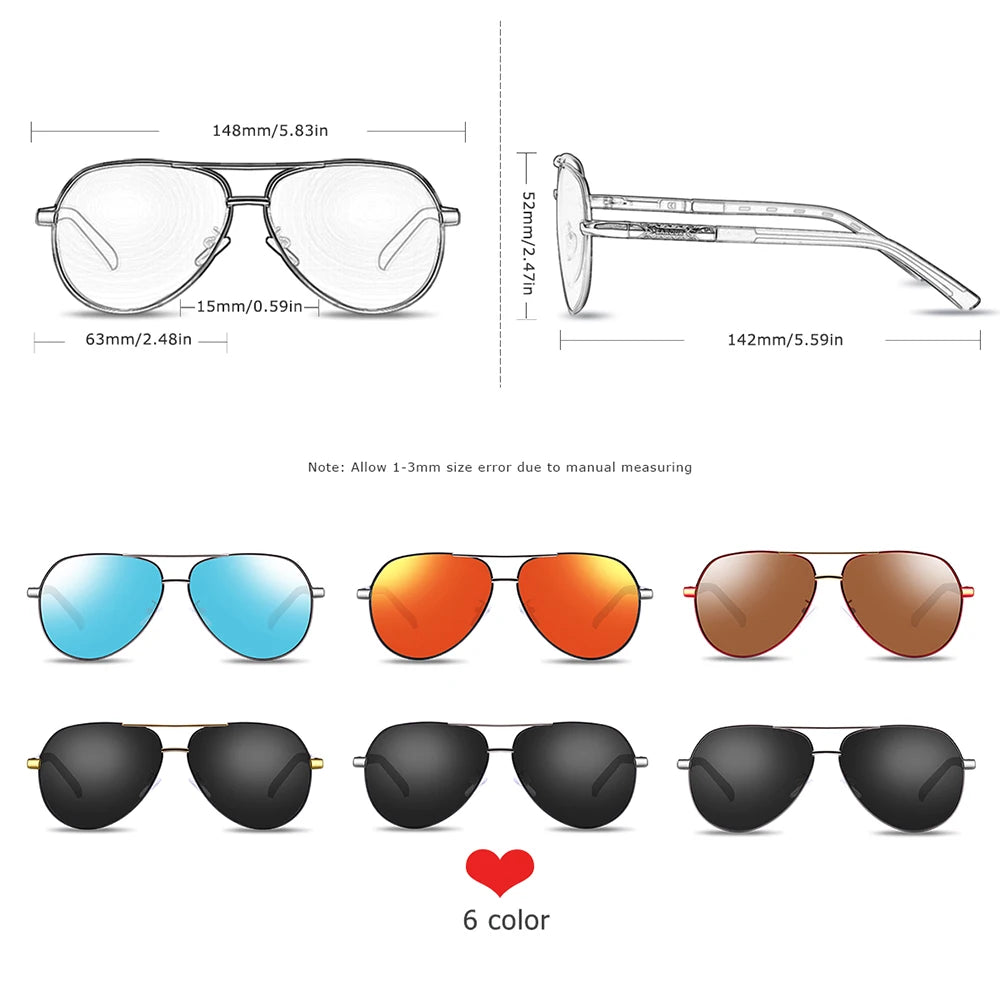 BARCUR Men Polarized Sunglasses Man Designer Red Glasses Classic Sun Glasses Women Shade Male Driving Accessories Eyewear