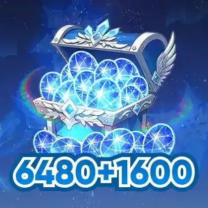 شحن 6480 + 1600 كرونال نيكس Honkai Star Rail سريع وآمن