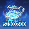 شحن 3280 + 600 كرونال نيكس Honkai Star Rail سريع وآمن