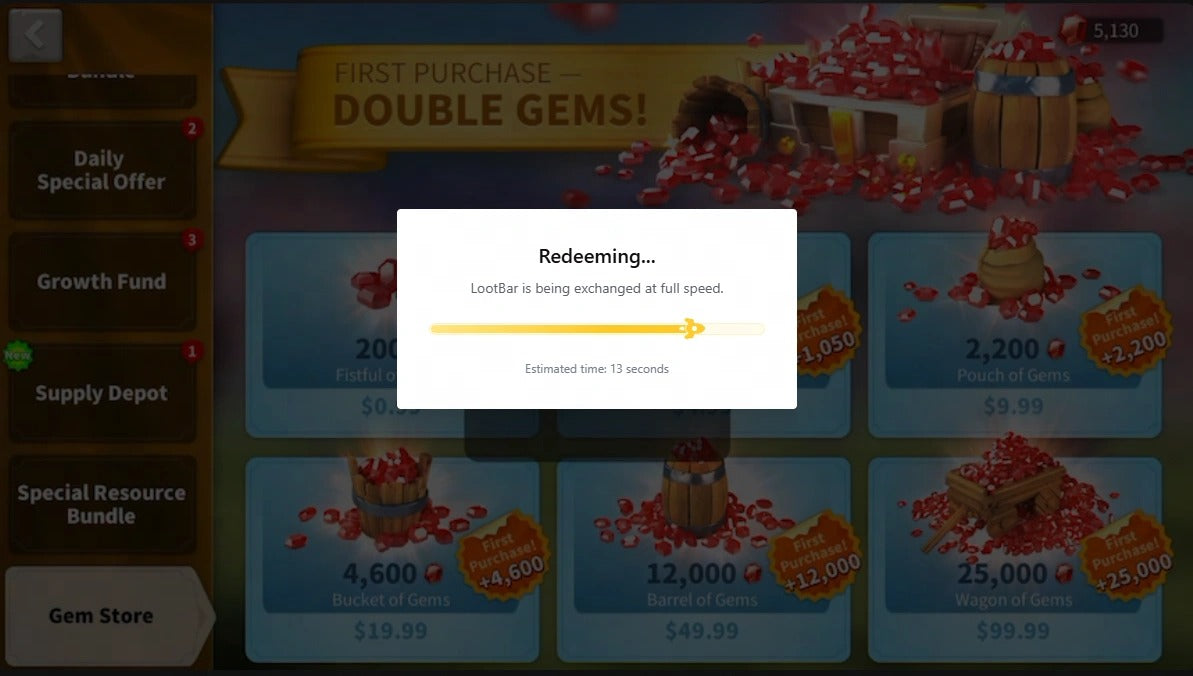 شحن Rise of Kingdoms Any 99.99 Pack | شحن سريع وآمن