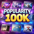 100K Mix Popularity ببجي موبايل PUBG Mobile شحن سريع عبر ID