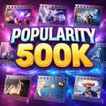 500K Mix Popularity ببجي موبايل PUBG Mobile شحن سريع عبر ID