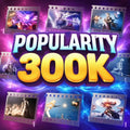 300K Mix Popularity ببجي موبايل PUBG Mobile شحن سريع عبر ID