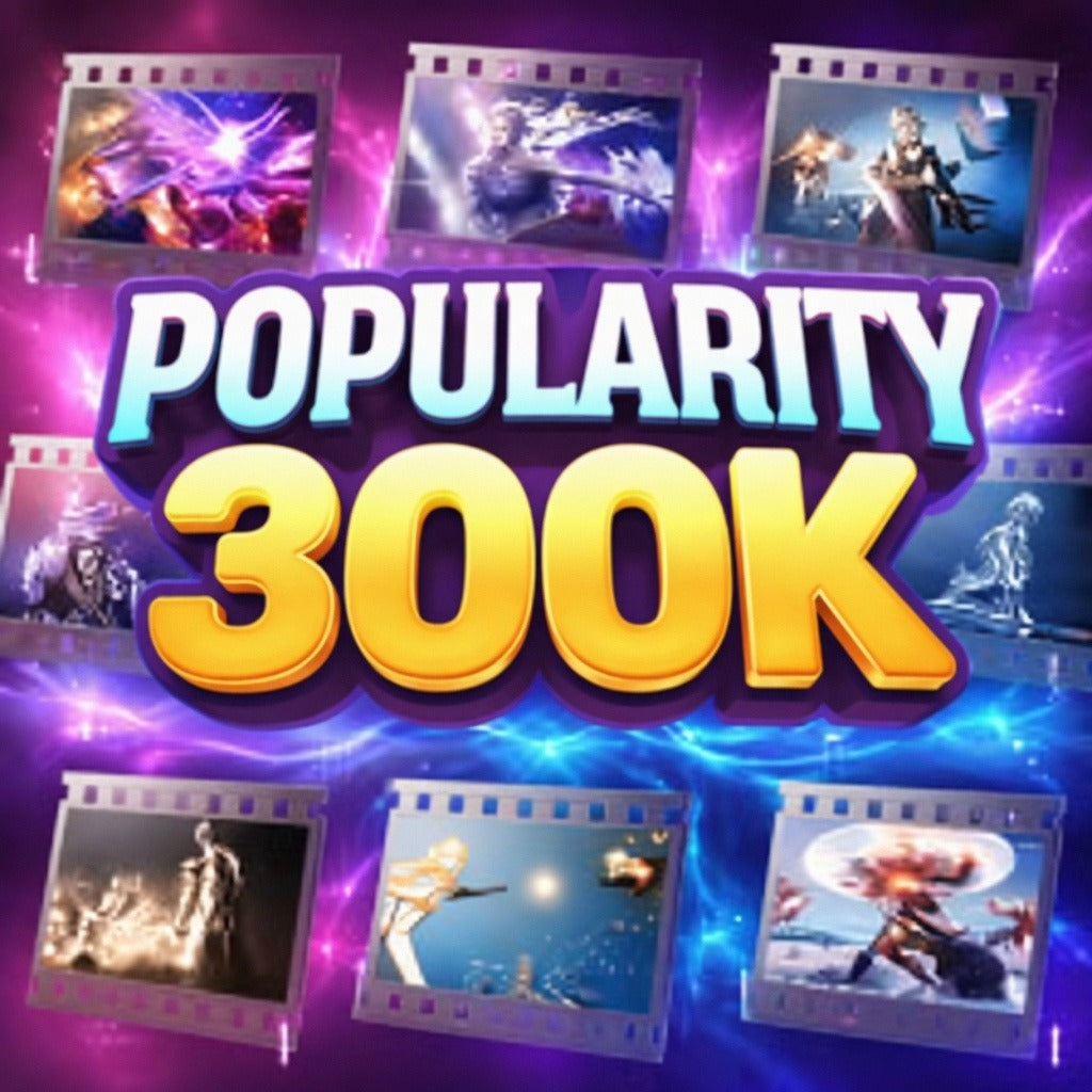 300K Mix Popularity ببجي موبايل PUBG Mobile شحن سريع عبر ID