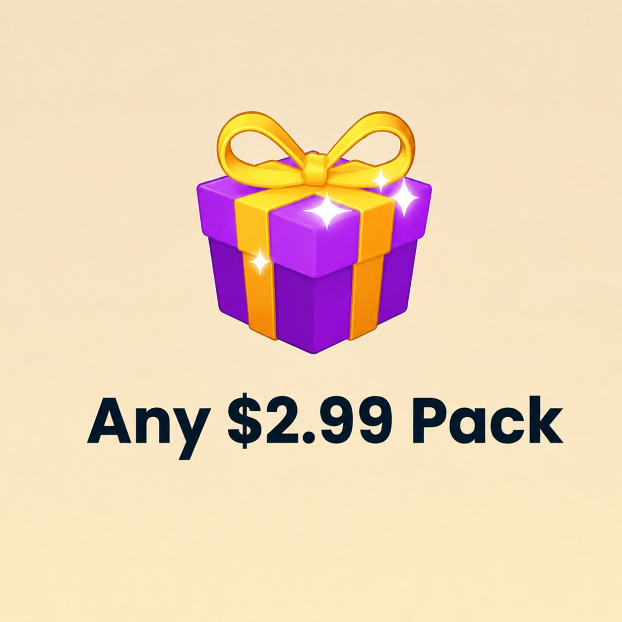 شحن MONOPOLY GO! Dice Rolls | شراء رميات النرد بسرعة وأمان  Any $2.99 Pack